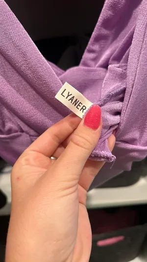 Boutique Purple Crop Top thumbnail 3