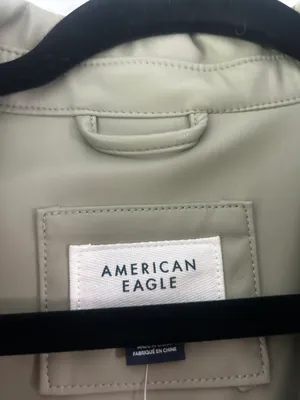 American Eagle Leather Jacket thumbnail 3
