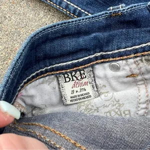 Buckle BKE Stella 27R Straight stretch Blue Denim Jeans bK17164R thumbnail 5