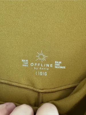 aerie Wide-Leg Crossover Waist Pants thumbnail 2