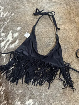 Black Bikini Top Size XS thumbnail 1
