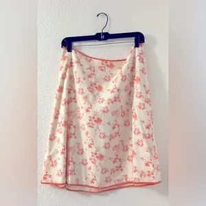 Ann Taylor Floral A-Line Skirt thumbnail 3