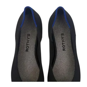 Rothy’s The Flat Womens 7.5 Black Round Toe Slip On Shoes thumbnail 4