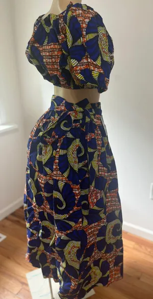 Skirt And Top Blue Size XL thumbnail 4