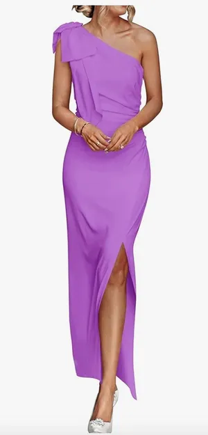 Purple Maxi Dress Amazon thumbnail 1