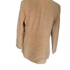 Gallery Camel Tan Color Wool Blend Pea Coat Size M Fall Winter thumbnail 3