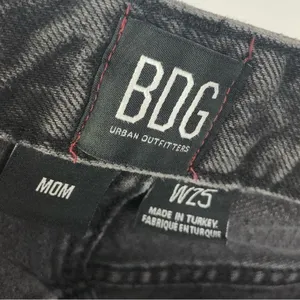 Urban Outfitters BDG Black‎ High Rise Mom Straight Leg Jeans 25 thumbnail 5