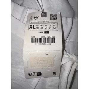 Zara White Wide Leg Wrap Split Front Tie Waist Pants 0264/159 XL‎ NEW thumbnail 7