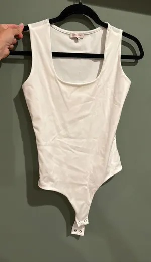 White bodysuit thumbnail 1