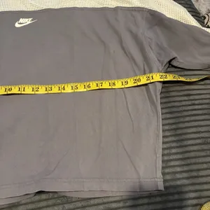 Nike Sportswear Mesh Top SZ: Small Crop RETAIL: $65.00 Gray And White thumbnail 4