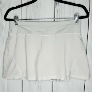 Lululemon Circuit Breaker Skirt Women’s Size 6 Regular Pleated Skort Pale Gray thumbnail 1