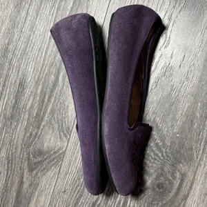 UGG Purple Suede Shearling Lined Australia Alloway‎ Slipper 6.5 thumbnail 7