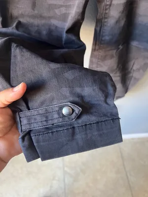 Express Charcoal Camo Utility Joggers thumbnail 6