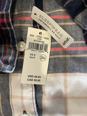 Aerie Off-Duty Plaid Flannel Button Down thumbnail 8