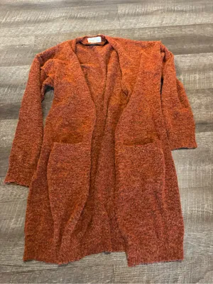 By Anthropologie Jolie Cardigan - Orange thumbnail 3