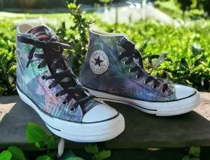 CONVERSE ALL STAR CHUCK TAYLOR TROPICAL SHOES Size 9 thumbnail 1