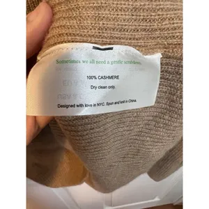 M.M. LaFleur Sophie 100% Cashmere Sweater XL Deep Flax Knit V-Neck Bell Sleeve thumbnail 10
