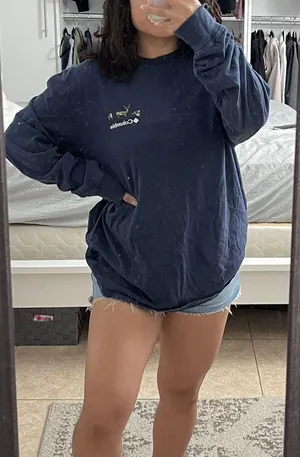 Columbia Dark Blue Long Sleeve Shirt thumbnail 1