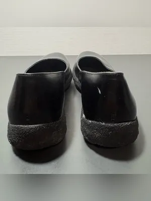 EMPORIO ARMANI Vintage 90s/00s Leather Sporty Ballet Flats thumbnail 7