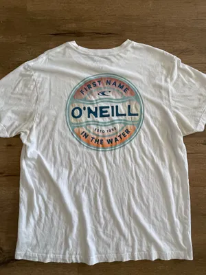 Men’s O’Neil White T-Shirt thumbnail 3