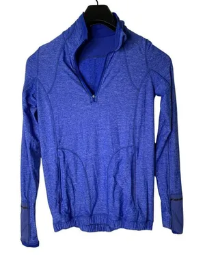 Lululemon Pace Pusher 1/2 Zip women's size four thumbnail 1