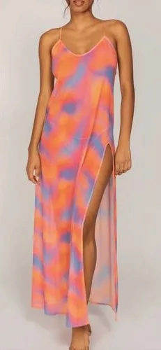 Peixoto Mystic Mellow Arya Swim Cover Up Sleeveless Size Large Multi NEW thumbnail 1