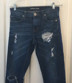 FINAL MARKDOWN Express Distressed Jeans (0) thumbnail 1