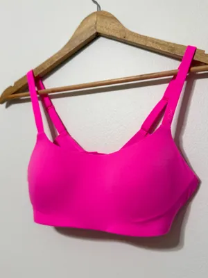 Aerie Smoothez Bra-ish Wireless Bralette Size Small HOT PINK thumbnail 3