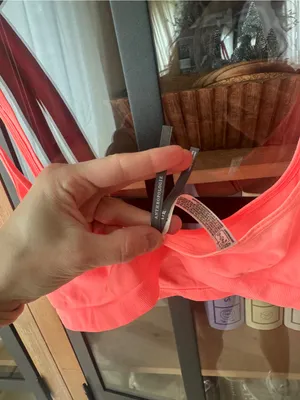 Anthropologie zero feel seamless neon bralette scoop neck the lyrebird stretchy thumbnail 3