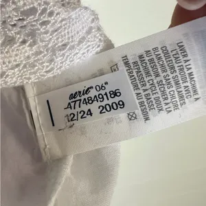 AERIE Button Up Lavender Minidress Large thumbnail 6