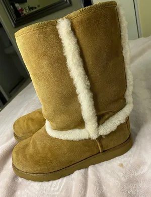 UGG K HADLEY BOOTS CHESTNUT women size 6 thumbnail 1