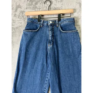 Pilcro Barrel Leg Jeans Blue Denim Women’s Size 25 Modern Effortless Cool Girl‎ thumbnail 2