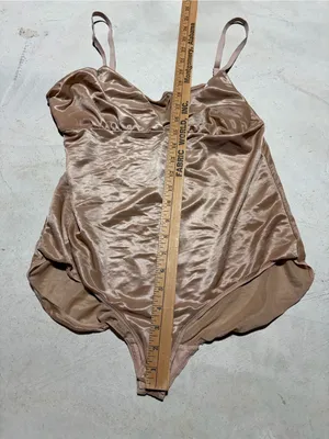 Skims Bodysuit Nude Taupe 2X thumbnail 6