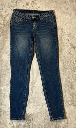 prAna London Sz 26 Short‎ Denim Blue Jeans Faded Antique Women's thumbnail 1