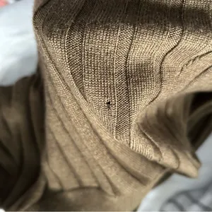 Banana Republic Lucci Merino Wool Turtleneck Sweater Brown Quiet Luxury Preppy thumbnail 9
