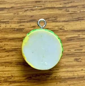 Cheeseburger Charm Pendant Yellow thumbnail 4