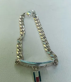 Tommy Hilfiger Silver Toned Chain Link Style Bracelet thumbnail 1