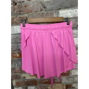 SHEIN Bright Pink Athletic Butterfly Skort & Casual Drawstring Shorts Size S thumbnail 5