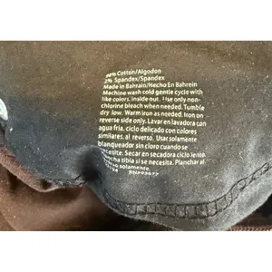 St. Johns Bay 8 Petite Corduroy Pants Brown‎ Straight Leg Button Flap Pocket thumbnail 9