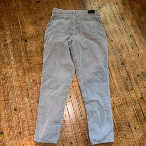 American Eagle gray corduroy 2 Mom jeans normcore pants thumbnail 4
