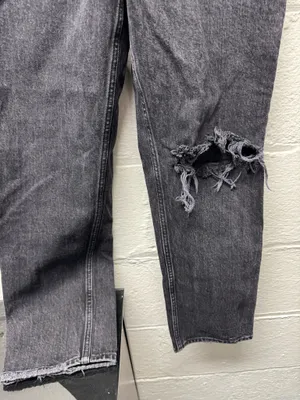 Abercrombie & Fitch The 90s Ultra High Rise Black Jeans thumbnail 8