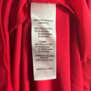 Adrianna Papell Red Mesh Panel V-Neck Cap Sleeve‎ Cocktail Dress Size 16 NEW thumbnail 8