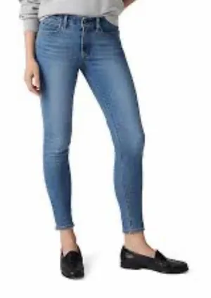 Levi’s 711 Mid Rise Skinny Jeans Size 31. Inseam 29in thumbnail 1