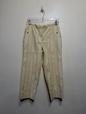 Lizgolf Tabitha Women’s Striped Cropped Golf Pants Size 4 thumbnail 2