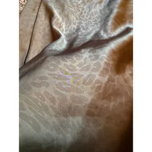 Rachel Zoe Liquid Satin Animal Print Jacquard Midi Slip Skirt Neutral Bronze thumbnail 2