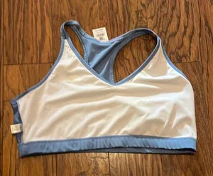 Adidas Clima365 Light Blue Sports Bra Top for Performance and Style thumbnail 5