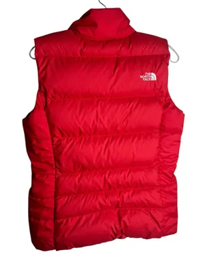 The North Face Women's Alpz Down Vest Jacket Red M thumbnail 3