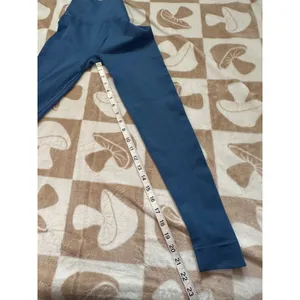 SET Active Leggings High Waisted Athletic Yoga‎ Pants Blue XS thumbnail 6