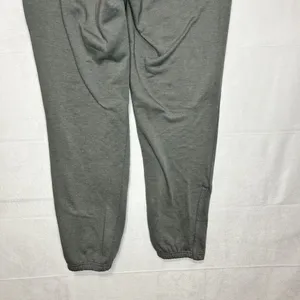 Nike Jogger Pants Gray Dri-Fit Zip Ankle Tapered Athleisure Sz M (30x28.5) thumbnail 6