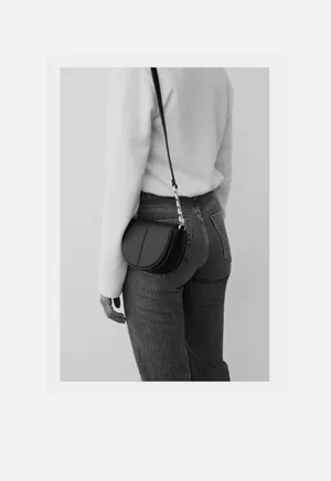 ZARA Leather Purse Crossbody thumbnail 10